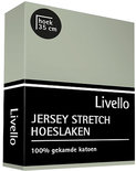 Livello Jersey Stretch Hoeslaken Mineral 24818