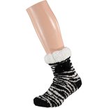 Apollo Dames Softy Homesocks Black 25466