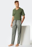 Schiesser Heren Mix & Relax Loungebroek Khaki 176610 | 25752
