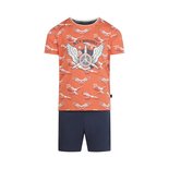 Charlie Choe Jongens Shortama Oranje Adelaar 26186