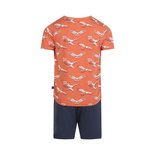 Charlie Choe Jongens Shortama Oranje Adelaar 26186