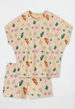 Schiesser Meisjes Shortama Vanille 25914