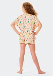 Schiesser Meisjes Shortama Vanille 25914