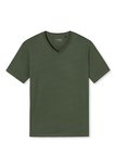 Schiesser Heren Mix & Relax Shirt Khaki 169872-701 | 25912