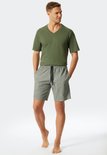 Schiesser Heren Mix & Relax Shirt Khaki 169872-701 | 25912