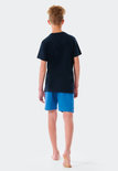 Schiesser Jongens Shortama Donkerblauw 26177