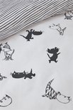 Beddinghouse x Fiep Amsterdam Dekbedovertrek Pim en Pom 25052