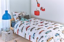 Beddinghouse Kids Dekbedovertrek Oldtimers Multi 25055