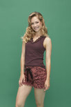 Charlie Choe Dames Lace Top Brown V43112-38 | 26192