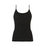 Ten Cate Women Cotton Contour Spaghetti Top Black 30937 | 21719