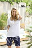 Ringella Dames Shortama Grijsblauw 2211306 | 25827