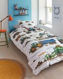 Beddinghouse Kids Dekbedovertrek Tractors Multi 26044