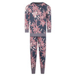 Charlie Choe Meisjes Pyjama Lounge Set Lelie Blauw F41007-41 | 25180
