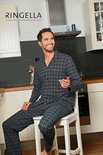 Ringella Men Doorknoop Pyjama Asphalt 1541204 | 24854