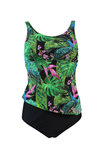 Nickey Nobel Tankini Green/Black 24C-35325 | 23794