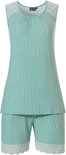 Pastunette DeLuxe Dames Shortama Light Green 35221-320-1 | 25871