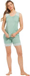 Pastunette DeLuxe Dames Shortama Light Green 35221-320-1 | 25871