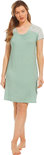 Pastunette DeLuxe Dames Nachthemd Light Green 15221-320-2 | 25872
