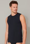 Schiesser Men Long Life Soft Tanktop Blue Black 164104 | 21079