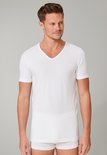 Schiesser Men 95/5 T-Shirts V-hals 2-Pack Wit 173982 | 24814