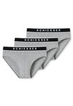 Schiesser Men 95/5 Rio-slips 3-Pack Lichtgrijs 173984 | 26366
