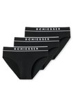 Schiesser Men 95/5 Rio-slips 3-Pack Zwart 173984 | 26365