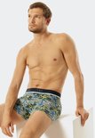 Schiesser Men 95/5 Shorts 3-Pack Blue Green 176899 | 25783