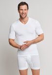 Schiesser Men Original Classics Feinripp T-Shirt V-hals Wit 005123 | 26379