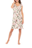 Pink Label Dames Nachthemd Dusty Flower S1107 | 26220