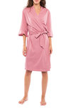 Pink Label Dames Badjas Dusty Pink SN-101 | 26223