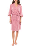 Pink Label Dames Badjas Dusty Pink SN-101 | 26223