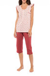 Pink Label Dames Shortama Red Berry S1167 | 26217