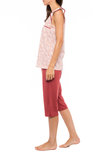 Pink Label Dames Shortama Red Berry S1167 | 26217