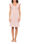 Pink Label Dames Nachthemd Red Berry S1168 | 26216
