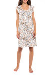 Pink Label Dames Nachthemd Flower S1129 | 26210