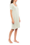 Pink Label Dames Nachthemd Green S1115 | 26214