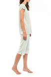 Pink Label Dames Shortama Green S1117 | 26212