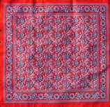 Boeren Zakdoek 59x59 Rood 22133