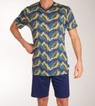 Tom Tailor Shortama Blue/Multi 71260 | 26198