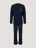 Tom Tailor Heren Pyjama Darkblue 71229-4009 | 26452