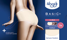 Sloggi Women Midi Basic 3-Pack Holiday 10198028 | 25860
