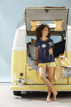 Rebelle Dames Shortama Dark Blue 31221-430-2 | 26234