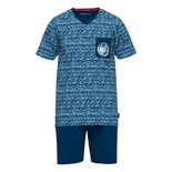 Tom Tailor Shortama Blauw/Groen 71253 | 25935