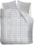 At Home Dekbedovertrek Bleach Light Grey 24867