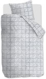 At Home Dekbedovertrek Bleach Light Grey 24867
