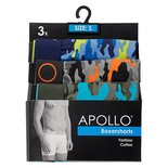 Apollo Heren Shorts 3-Pack Multi 25454