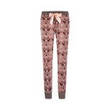 Charlie Choe Dames Pyjamabroek Brown/Pink V43101-38 | 26189