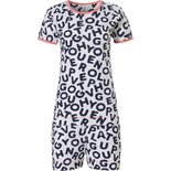 Rebelle Meisjes Shortama Pink 34221-415-2 | 25858