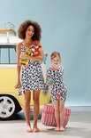 Rebelle Meisjes Shortama Pink 34221-415-2 | 25858