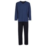 Ceceba Heren Pyjama Blau Melange 30491-5667 | 26463